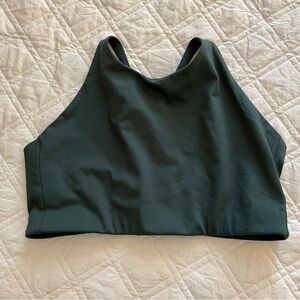 GIRLFRIEND COLLECTIVE Topanga Sports Bra Moss-Dark Green Women’s XL